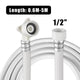 1" & 2" Washing Machine Water Inlet Hose – PVC Extension Pipe Connector, 0.6M–5M