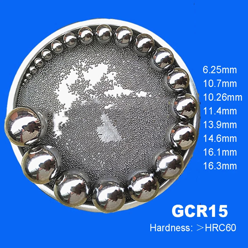 Solid Gcr15 Steel Ball Bearing Precision Bearings 6.25 10.7 10.26 13.9 - 16.3mm