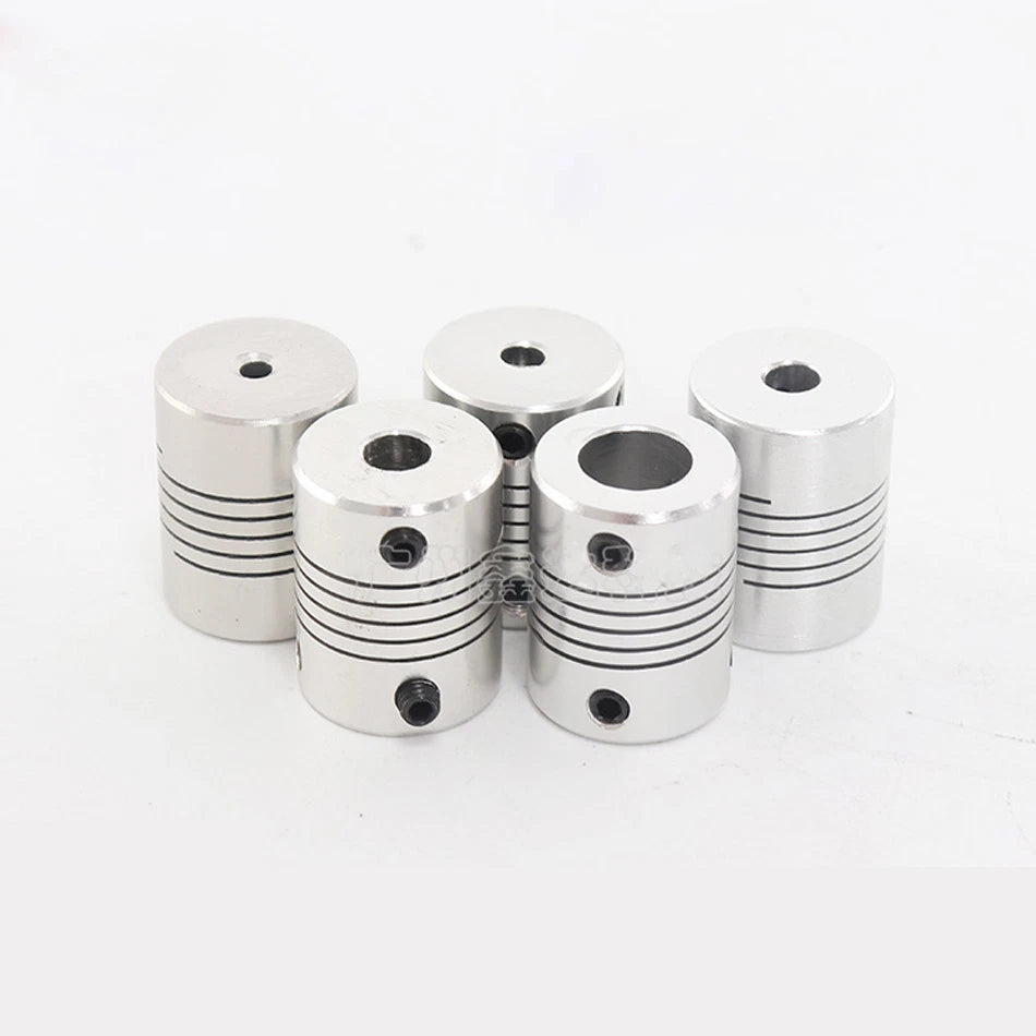 Flexible Shaft Coupling Joint Stepper Motor Coupler Connector 3-10mm All Size