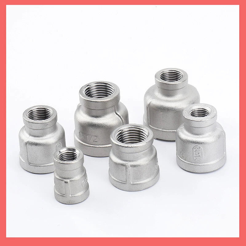 BSP Stainless Steel Reducing Bush — Female Thread Pipe Fitting