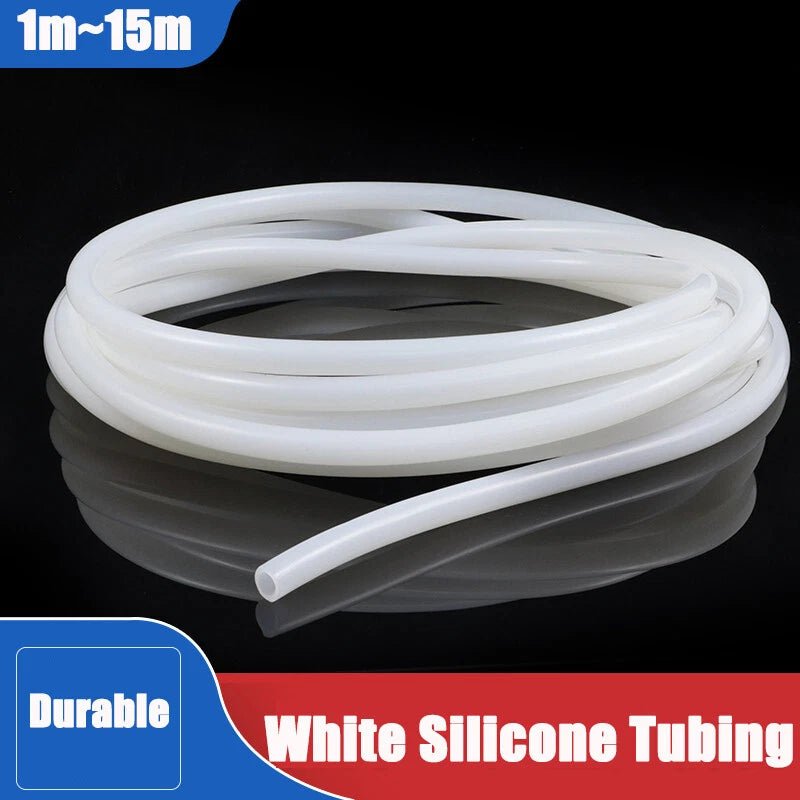 Food Grade Silicone Tube Flexible Rubber Hose for Beer Brewing, Milk & Water Transfer