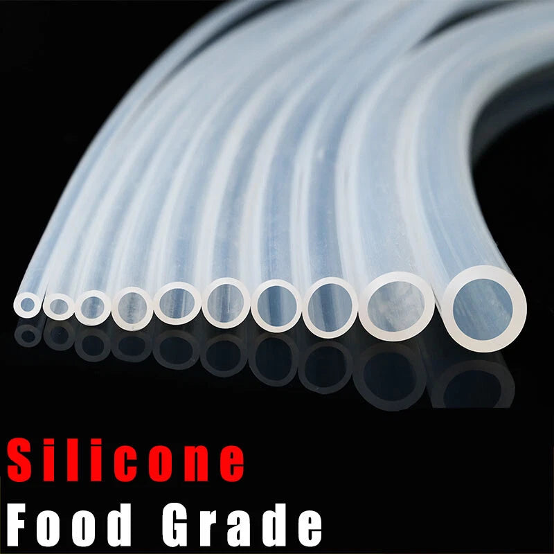 Food Grade Clear Silicone Tubing – Flexible Vacuum Hose & Beer Line Pipe