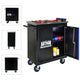 Movable Lockable Double Door Partition with Lock Multi-functional Hardware Storage Tool Car Auto Repair Locker