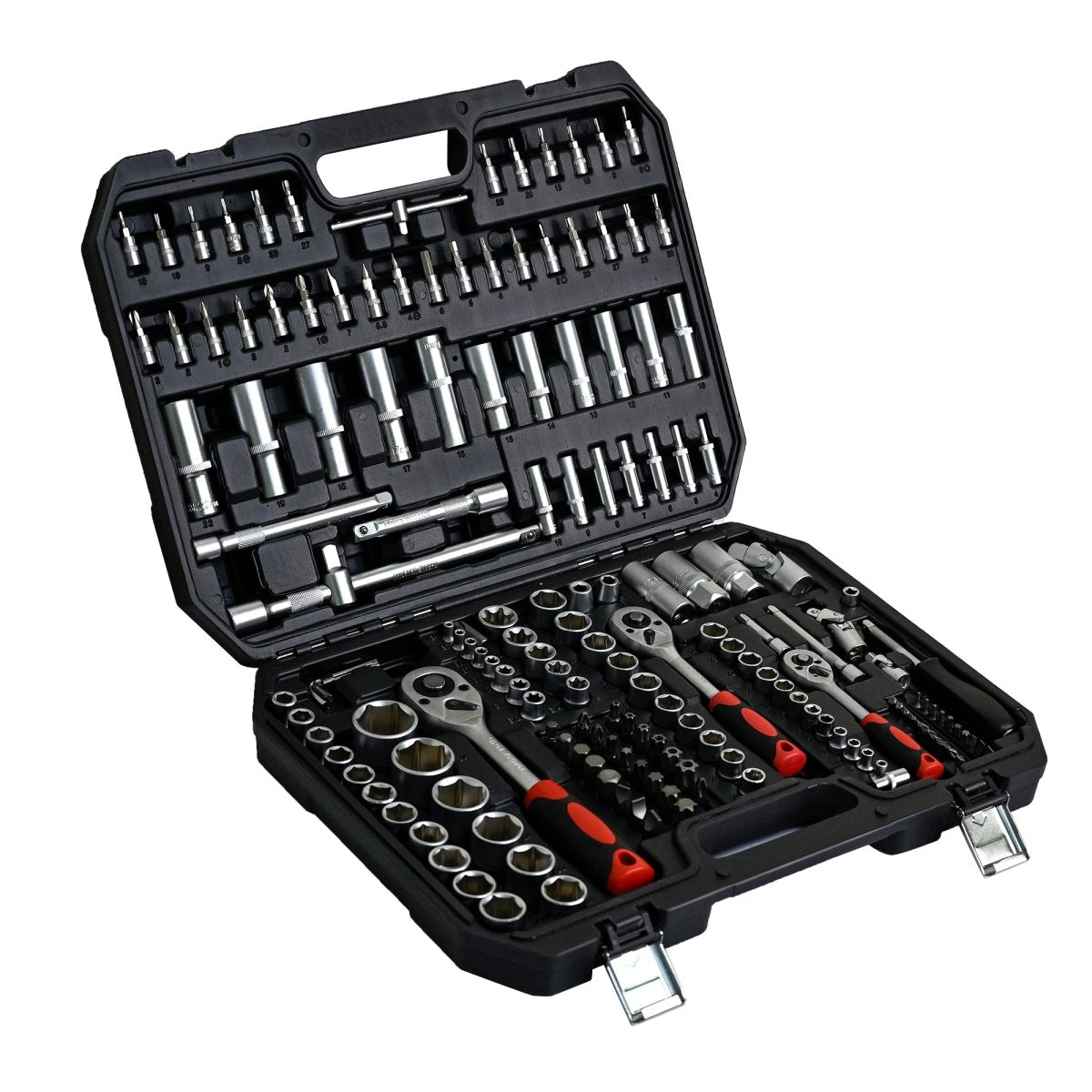 Tool Set - Socket and Ratchet Wrench Toolbox, 171pcs Tool Box, Universal Home Car Repair Tool Set for Men and, Perfect for Homeowners, DIY Enthusiasts, and Mechanics - HomeDIYer