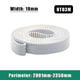 HTD3M Timing Belt Closed Loop — PU Steel Wire, 10mm Wide, 2001–2358mm Perimeter
