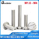 Slotted Pan Head Machine Screws – M1.6 to M4, A2 Stainless Steel, Fully Threaded, Lengths 3mm–60mm