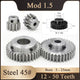 Mod 1.5 Steel 45# Unquenched Spur Pinion Gear 12-50 Teeth Motor Gear 5-25mm Bore