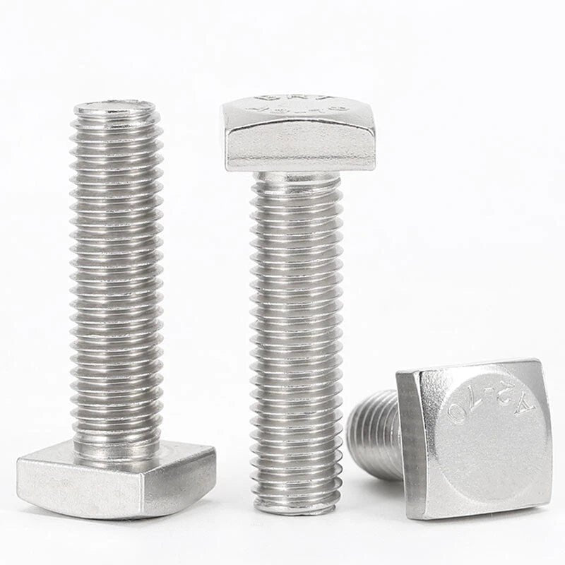 M10 M12 Square Head Bolts 304 Stainless Steel — Metric Square Head Screws - HomeDIYer