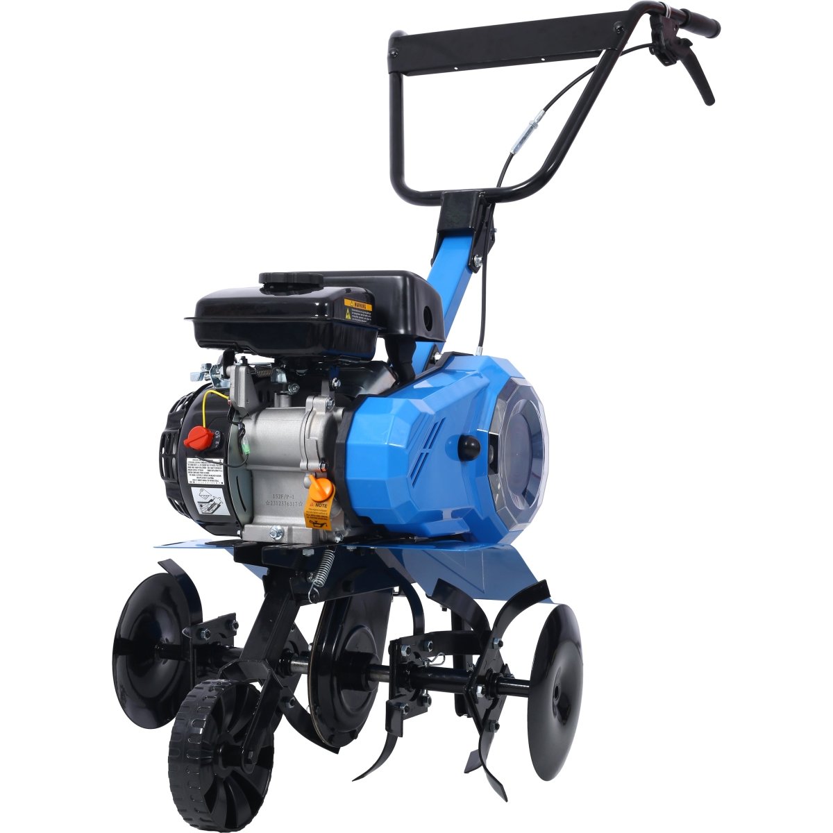 Gas - Powered 4 - Cycle 2 - in - 1 Tiller and Cultivator,78.5cc with Handle 18IN TILL WIDTH,EPA complaint - HomeDIYer