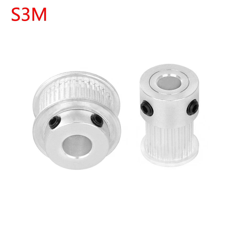 S3M 12-40Teeth Timing Belt Pulley Pitch 3mm With Step Drive Pulleys Width 16mm