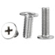 M8 White Phillips Countersunk Screws A2 Stainless Steel | 16mm Head
