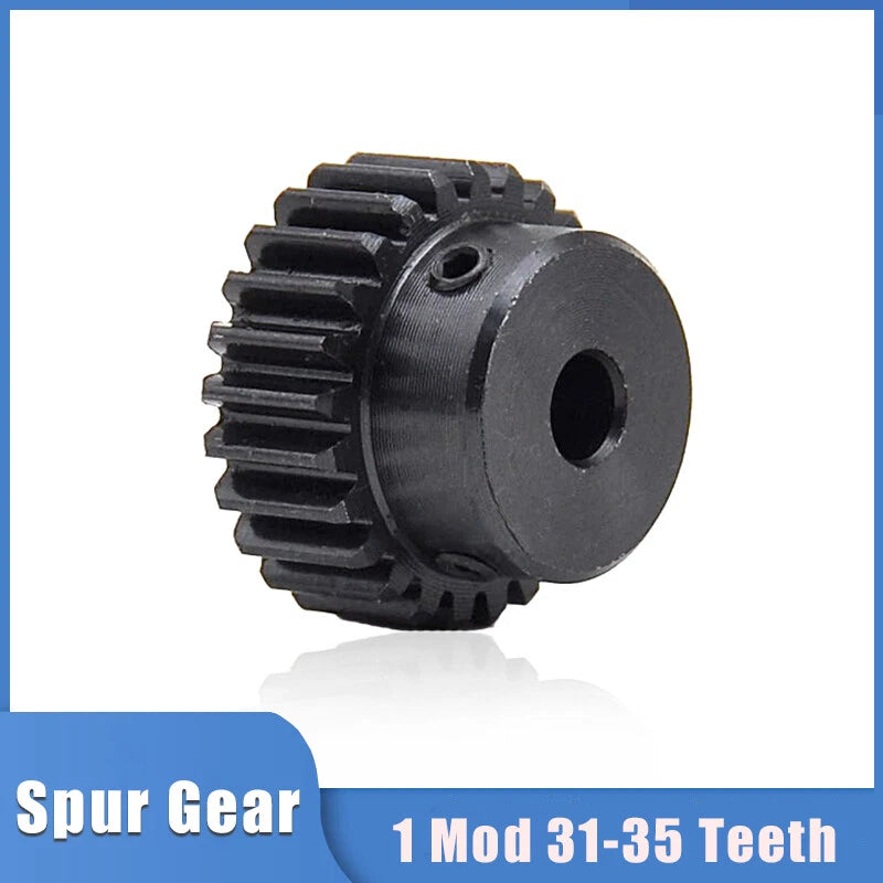1 Mod 31-35 Teeth Spur Gears Transmission Gear With Step Motor Pinion Gears