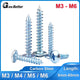 M3 M4 M5 M6 Pan Head Self Tapping Screws – Zinc Plated Carbon Steel