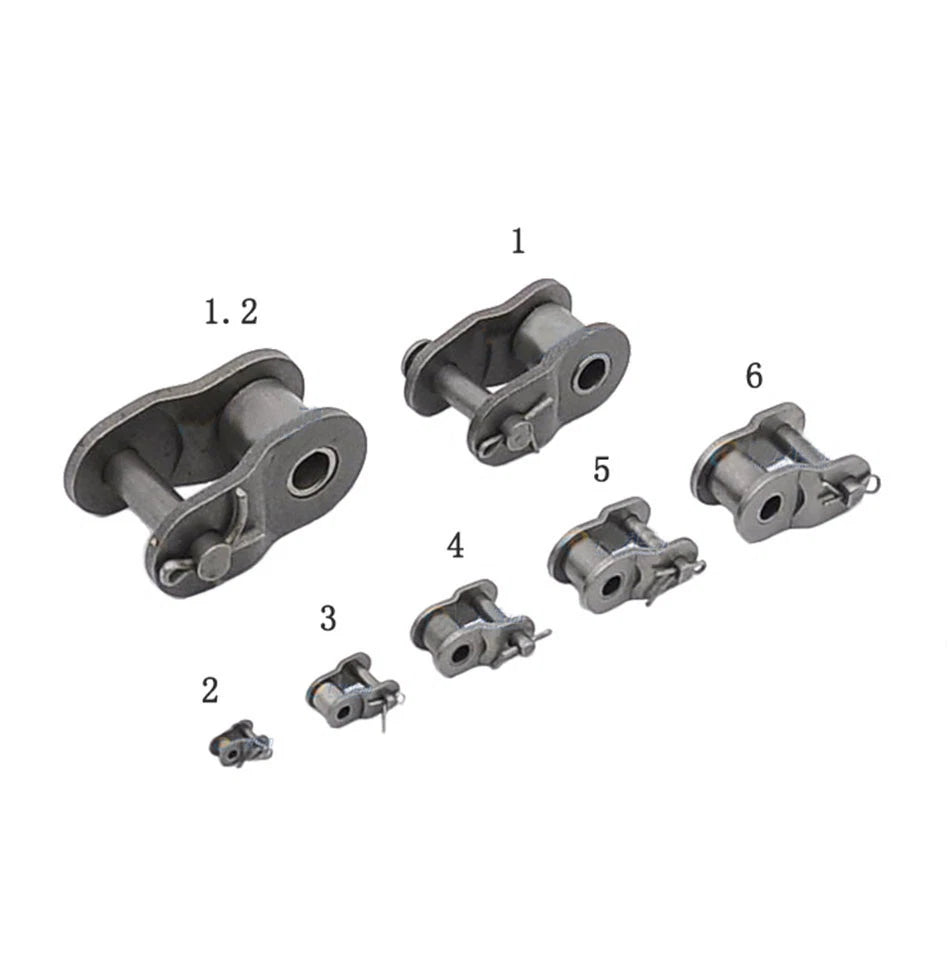 Roller Chain Connecting Link Half Link For #25/#35/#40/#50/#60/#80 Chain x10Pc