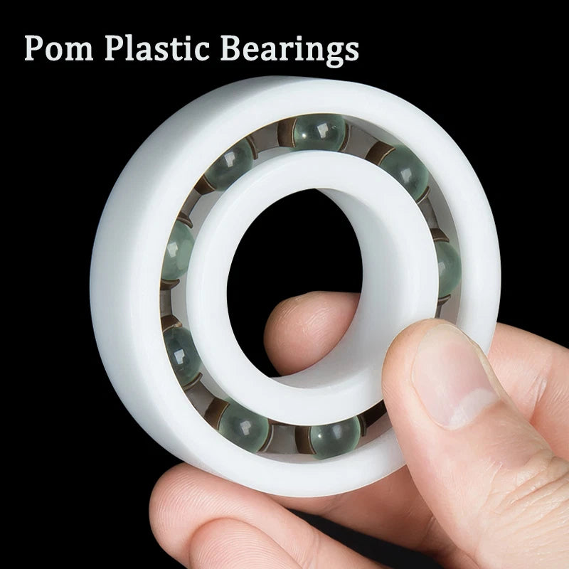 Pom Plastic Bearing-RS Deep Groove Ball Bearings Roller Bearings I.D:8mm-12mm