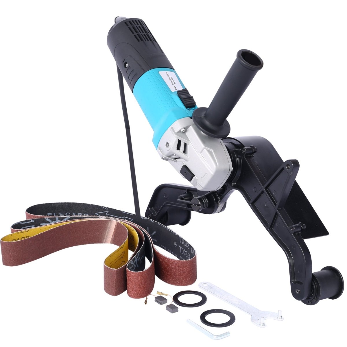Stainless steel Tube Belt Sander Polisher,pipe sander,belt grinder,110V 1300W with Alumina Oxide Sanding Grinding and Polishing - HomeDIYer