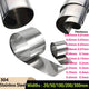 1M 304 Stainless Steel Band Sheet Foil Thin Steel Plate Strip 0.005-0.5mm Thick