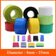 PVC Heat Shrink Tubing for Battery Wraps & Wire Insulation — 7mm to 85mm, 20+ Colors