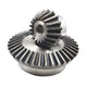 1.5/2 Modulus 1:2 Metal Motor Bevel Gears 15-20 Tooth 90° Pairing 45# Steel
