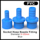 Blue Pagoda PVC Pipe Connector Fittings 20mm 25mm Adapter To Hose OD 5 8 10~20mm