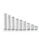 1000pcs Compression Spring A2 304 Stainless Steel Pressure Springs 0.4x3x10mm