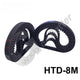 HTD 8M Timing Belt 25mm Wide Closed Loop Synchronous Drive Belt — 288mm to 992mm