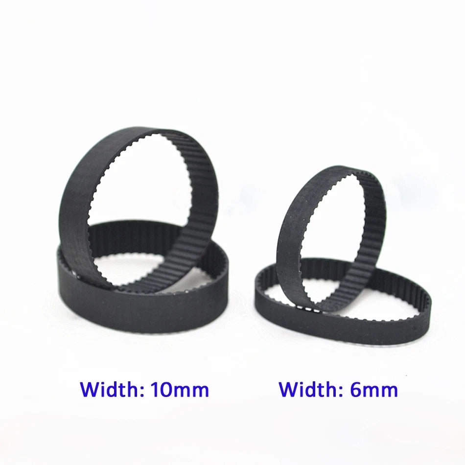 MXL Closed Loop Rubber Timing Belt — B107 B108 B109 B110 | 6mm & 10mm Width