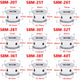 S8M Timing Belt Pulley 20T-40T Synchronous Wheel Sprocket For 40mm Width Belt