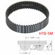 HTD 5M Timing Belt – Closed Loop Rubber Drive Belt | 500–790 mm Perimeter, 10–30 mm Wide