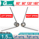 V-type Springs Rotating Torsion Spring Steel 90° - 180° Trash Can Cover Hairpin