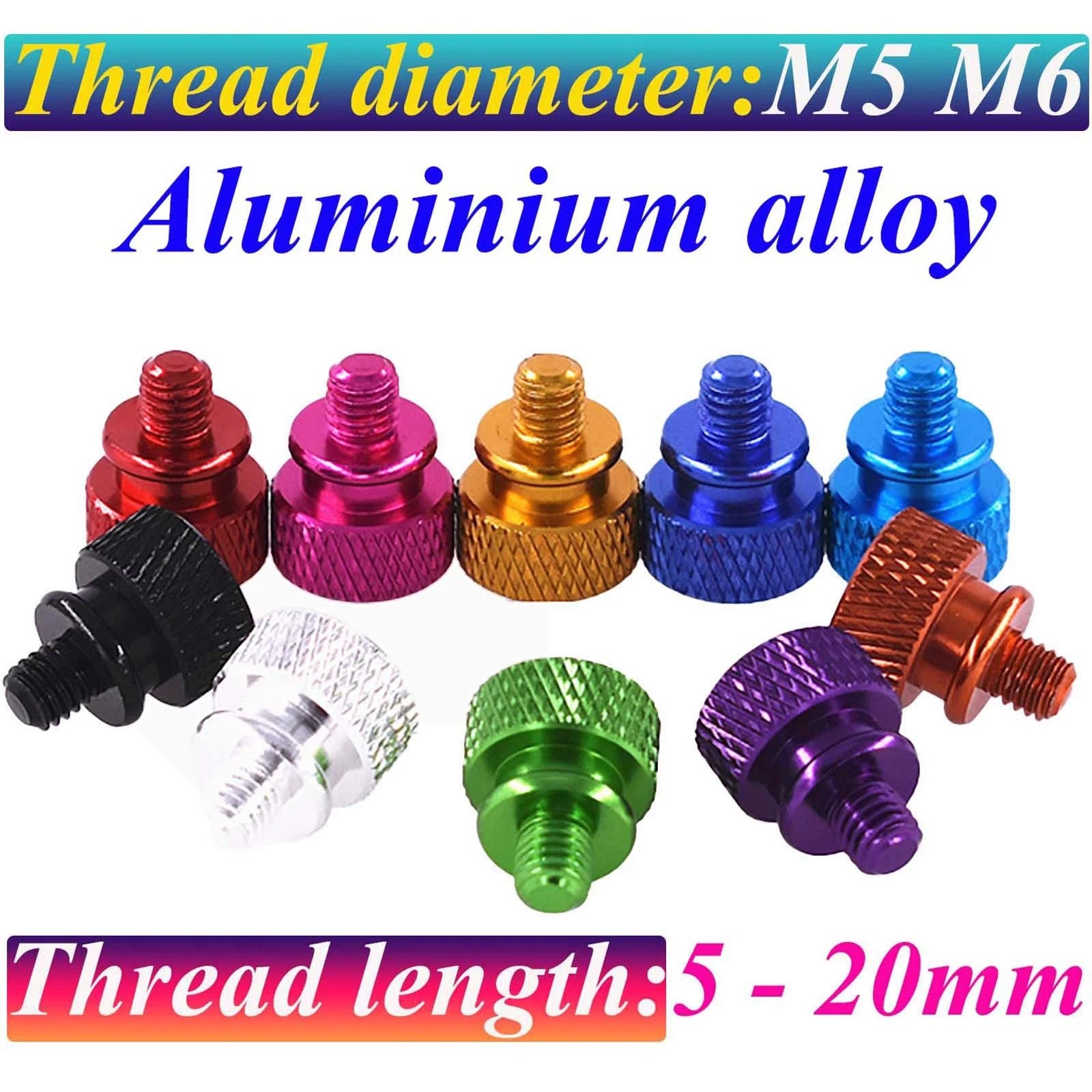 M5 M6 Thumb Knurled Screws Applied In The Precision Equipment And Instruments
