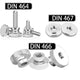 Knurled Thumb Nuts & Screws — Stainless Steel Hand-Grip Knobs, M2 to M10