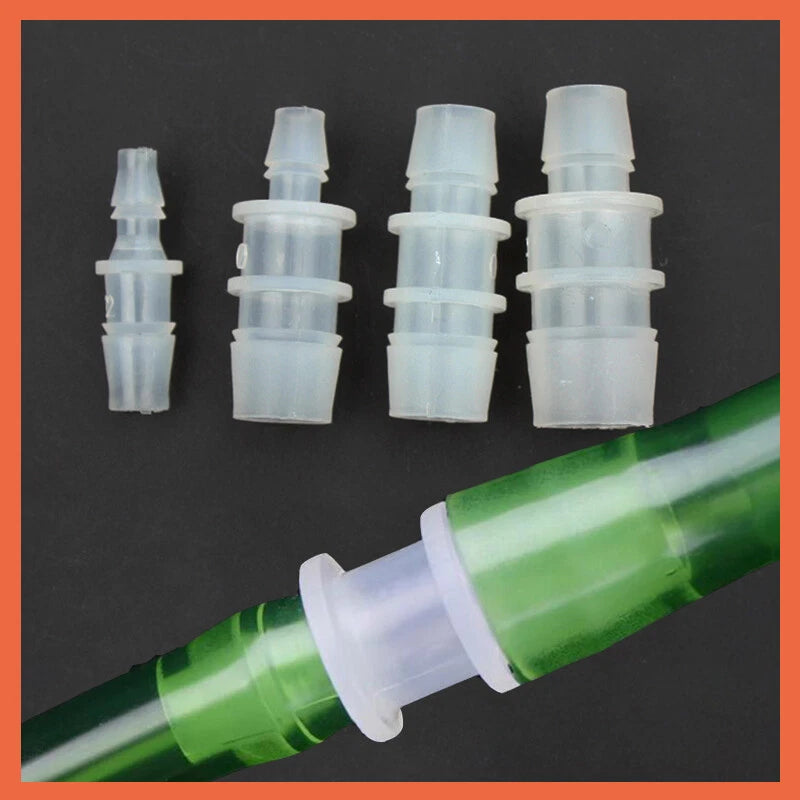 Barbed Straight Reducer Hose Connector for Aquarium & Fish Tank Tubing