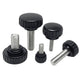 M3-M8 A2/304 Stainless Steel Plastic Knob Thumb Screws Hand Twist DIY Machinery