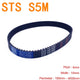 S5M Rubber Timing Belt — 5mm Pitch, 10mm Wide, Close Loop Synchronous Belt