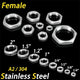 Stainless Steel 304 BSP Female Thread Pipe Fittings — 1/4" to 2"