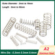 10Pcs Compression Spring A2 Stainless Steel Wire Diameter 0.2mm 0.3mm 0.4mm