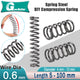 Compression Spring Steel 0.6mm Wire Diameter Small Pressure Springs /Coil Spring