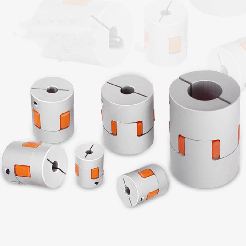 Aluminum Plum Flexible Shaft Elastic Coupling Coupler CNC Stepper Motor-All Size