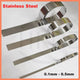 0.1 -1mm Stainless Steel Foil Sheet Width 5mm-100mm Fine Plate Strip Steel Roll