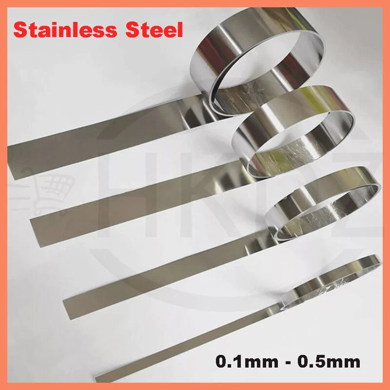 0.1 -1mm Stainless Steel Foil Sheet Width 5mm-100mm Fine Plate Strip Steel Roll