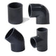 U-PVC Plastics Pipe Fittings Adhesive Fittings 45° Bend, Tee, 90° Elbow,coupler