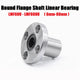 LMF6UU - LMF80UU Round Flange Router Shaft Linear Bushing Bearings Bore 6mm-80mm