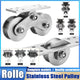 Stainless Steel Pulley UVH Groove Sliding Door Roller Runner Wheel Track Pulley