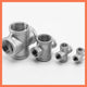 Stainless Steel BSP Equal Cross Pipe Fitting — Female Thread 4-Way, 1/4" to 2"