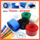 Large Diameter PVC Heat Shrink Tubing – 70mm to 103mm, Multi-Color Battery Wraps & Wire Sleeve