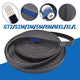 Open-End Timing Belt — 2GT S2M 3M 5M 8M MXL XL L | 6–30mm Wide, Cut to Length