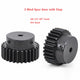 2 Mod Spur Gear 2M 12T-40T Teeth Transmission Gear w/Step 45# Steel Motor Gear