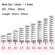 10Pcs Wire Dia 1.6mm-1.8mm 304 Stainless Steel Compression Spring OD 10mm-30mm
