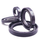 TC Double Lip NBR Oil Seal with Stainless Steel Spring — Rotary Shaft Seal Ring